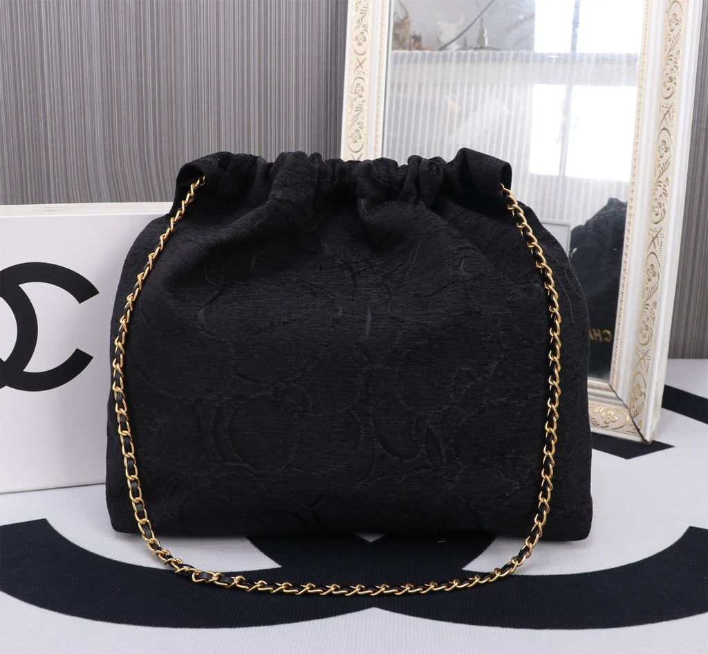 *PRE-ORDER* BLACK HOBO BAG