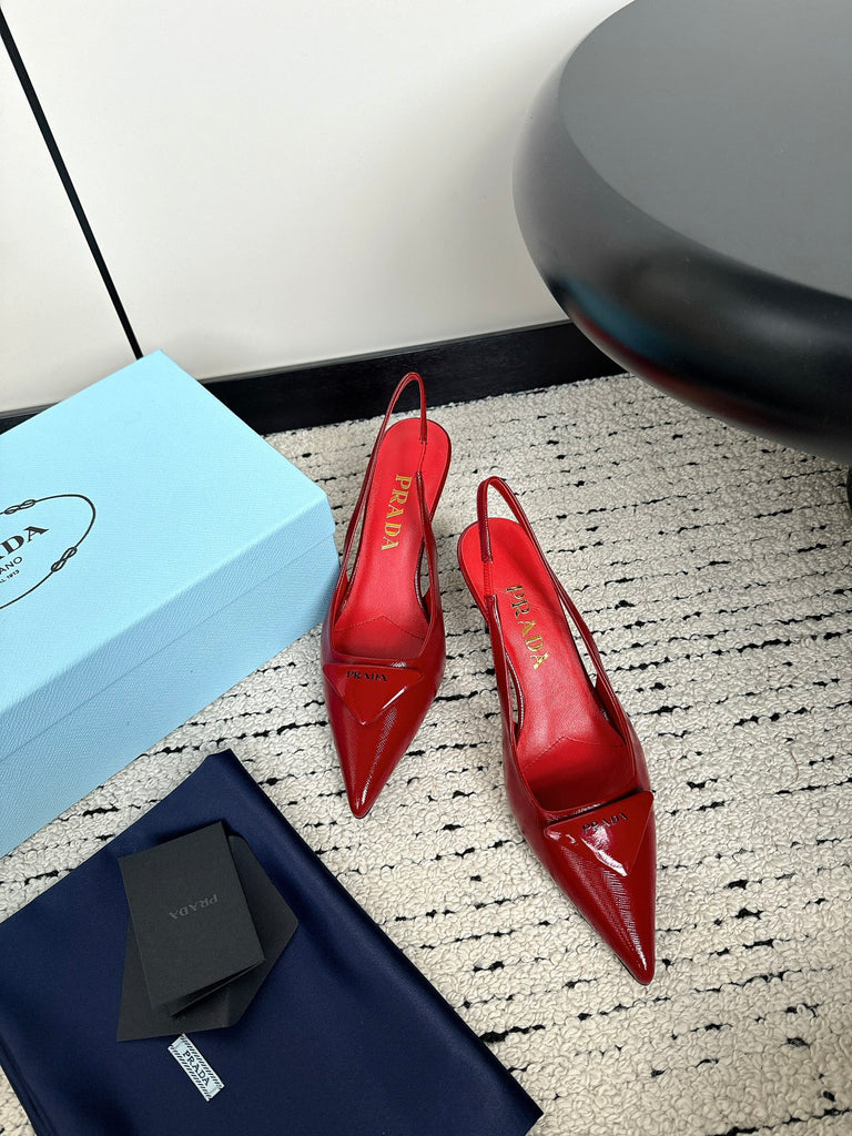 *PRE-ORDER* RED PATENT HEELS