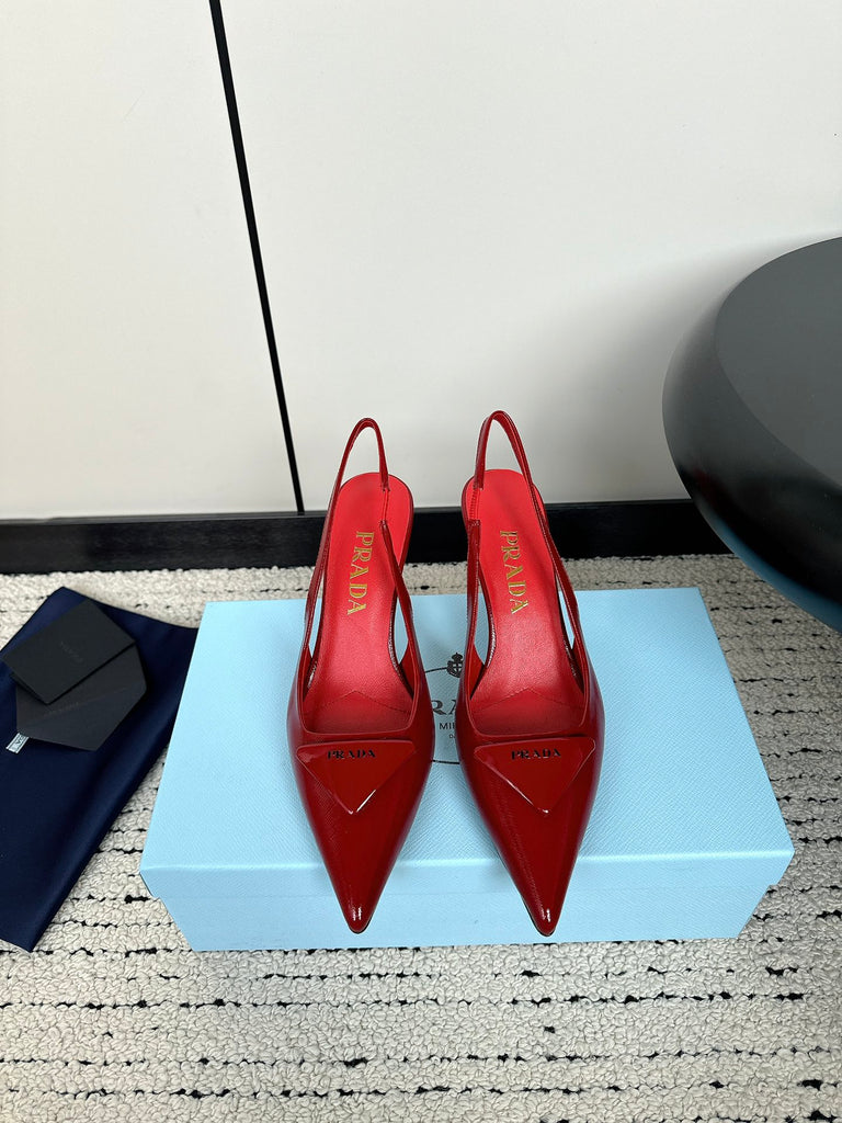 *PRE-ORDER* RED PATENT HEELS